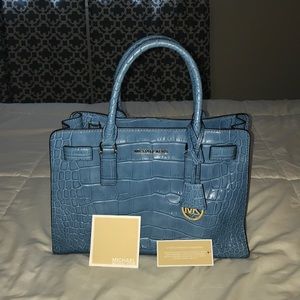 NWOT Michael Kors Crocodile Leather Purse